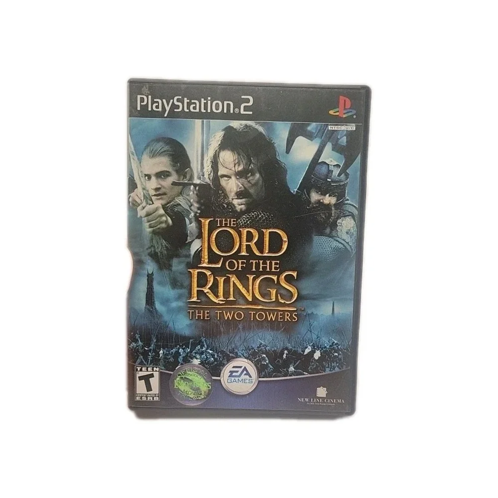 EA Games The Lord of the Rings: The Two Towers Action Adventure PS2 T NTSC-U/C